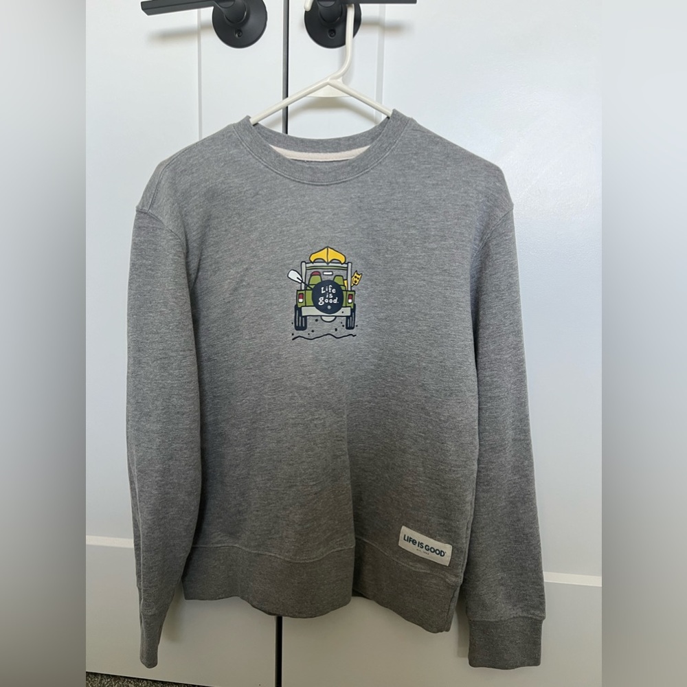 Life is Good crewneck